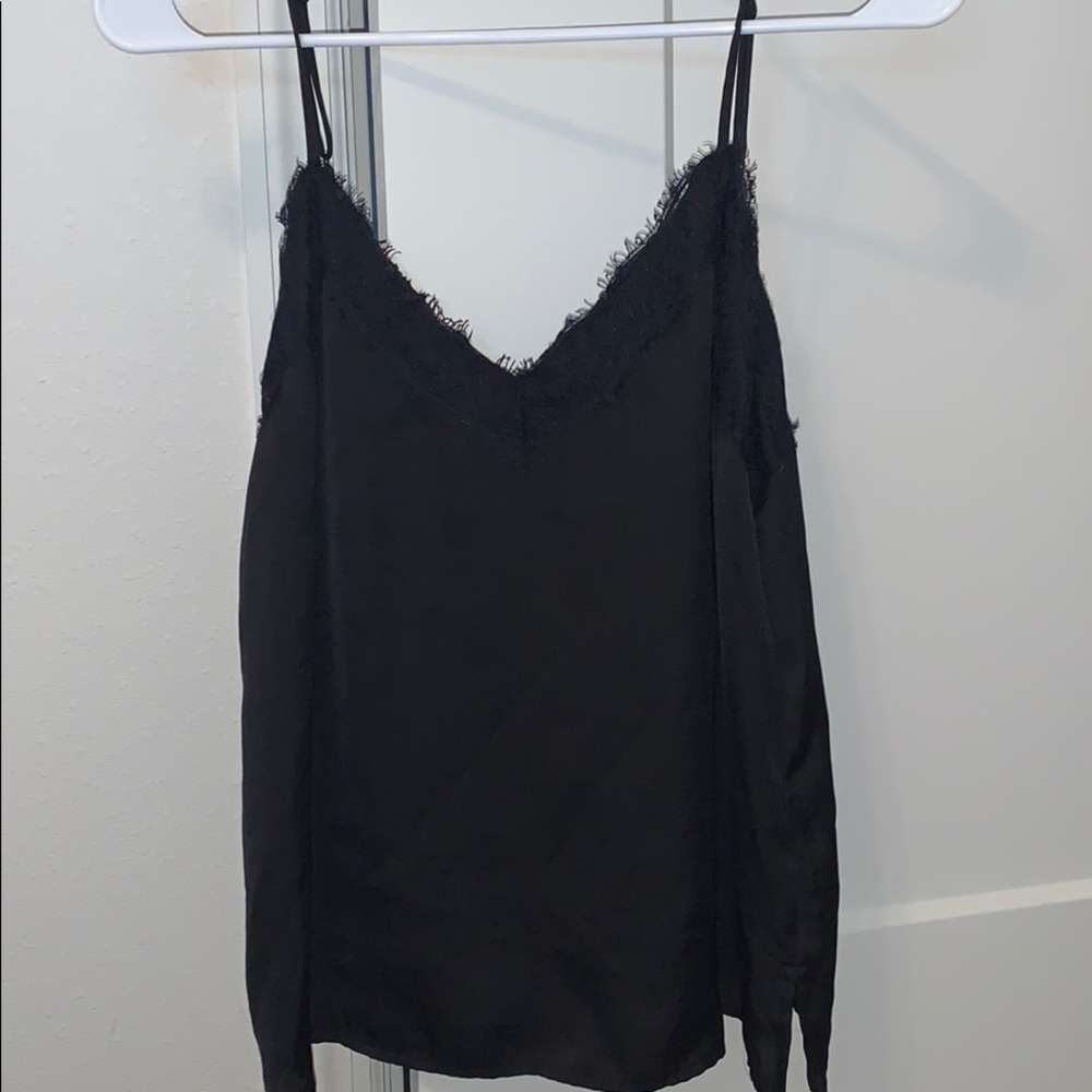 Black tank top